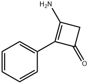 2-Cyclobuten-1-one,  3-amino-2-phenyl- 结构式