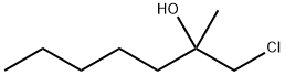 1-CHLORO-2-METHYL-2-HEPTANOL 结构式