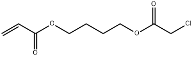 4-(Chloroacetoxy)butyl acrylate 结构式