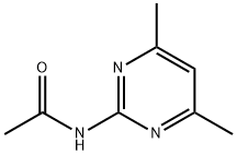 N-(4,6-dimethyl-pyrimidin-2-yl)-acetamide 结构式