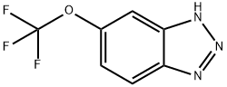 1H-BENZOTRIAZOLE, 5-(TRIFLUOROMETHOXY)- 结构式