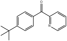 (4-(叔丁基)苯基)(吡啶-2-基)甲酮 结构式