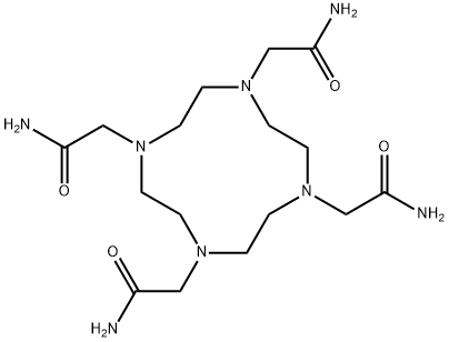 1,4,7,10-四(氨基羧甲基)-1,4,7,10-四阿扎环十四烷 结构式