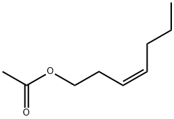 (Z)-3-庚烯-1-醇乙酸酯 结构式
