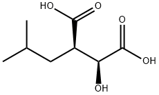 (2S,3R)-2-羟基-3-异丁基琥珀酸 结构式