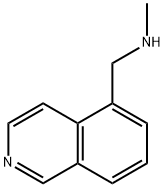 1-异喹啉-5-基-N-甲基-甲胺 结构式