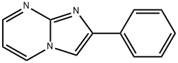 2-PHENYLIMIDAZO[1,2-A]PYRIMIDINE 结构式