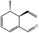 1,3-Cyclohexadiene-1-carboxaldehyde, 6-ethenyl-5-methyl-, trans- (9CI) 结构式