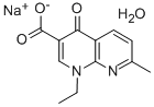 1,4-二氢-1-乙基-7-甲基-4-羰基-1,8-二氮杂萘-3-羧酸钠盐 结构式