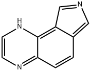 1H-Pyrrolo[3,4-f]quinoxaline  (9CI) 结构式