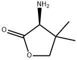 2(3H)-Furanone,3-aminodihydro-4,4-dimethyl-,(3S)-(9CI) 结构式
