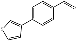4-(3-噻吩基)苯甲醛 结构式