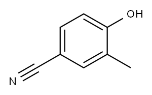 4-羟基-3-甲基 苯腈 结构式
