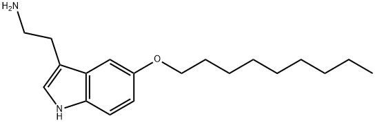 5-NONYLOXYTRYPTAMINE OXALATE 结构式
