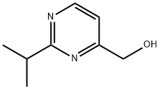 (2-异丙基嘧啶-4-基)甲醇 结构式