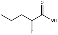 2-FLUOROPENTANOIC ACID 结构式