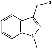 3-(氯甲基)-1-甲基-1H-吲哚 结构式