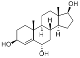 4-Androsten-3beta,6alpha,17beta-triol 结构式