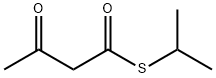 3-Oxothiobutyric acid S-isopropyl ester 结构式