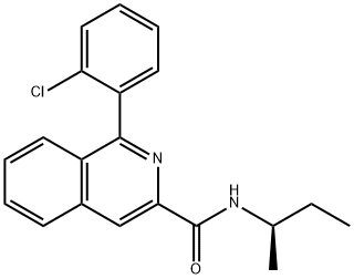 3-异喹啉甲酰胺 结构式