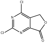 2,4-二氯呋喃并[3,4-D]嘧啶-7(5H)-酮 结构式