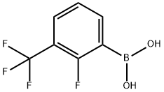 2-氟-3-三氟甲基苯硼酸 结构式