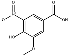 5-硝基香草酸 结构式