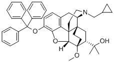 3-O-TRITYL-DIPRENORPHINE 结构式