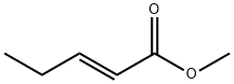 反-2-戊酸甲酯 结构式