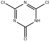 4,6-二氯-1,3,5-三嗪-2(1H)-酮 结构式