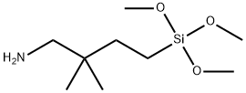 4-氨基-3,3-二甲基丁基三甲氧基硅烷 结构式