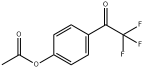 4'-ACETOXY-2,2,2-TRIFLUOROACETOPHENONE 结构式