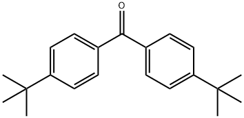 二(4-叔丁基苯基)甲酮 结构式