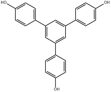 1,3,5-三(4-羟苯基)苯 结构式