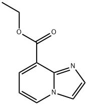 咪唑并[1,2-A]吡啶-9-甲酸乙酯 结构式