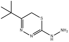 5-特丁基-2-肼基-6-氢-1,3,4-噻二嗪 结构式