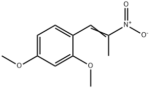 1-(2,4-DIMETHOXYPHENYL)-2-NITROPROPENE 结构式