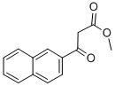 3-萘-2-基-3-氧代-丙酸甲酯 结构式