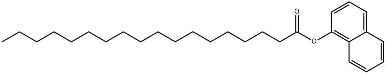 硬脂酸A-萘酯 结构式