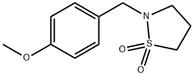 2-(4-Methoxybenzyl)isothiazolidine 1,1-dioxide