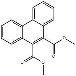 DIMETHYL 9,10-PHENANTHRENEDICARBOXYLATE 结构式