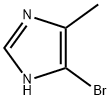 4-甲基-5-溴咪唑 结构式