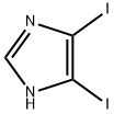 4,5-二碘-1H-咪唑 结构式