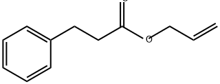 allyl 3-phenylpropionate 结构式