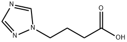 4-(1H-1,2,4-三唑-1-基)丁酸 结构式