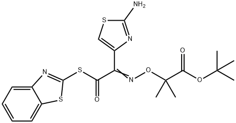 头孢他啶侧链酸活性酯 结构式
