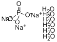 磷酸三钠六水合物 结构式