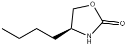 (4S)-4-Butyl-2-oxazolidinone 结构式