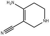 4-氨基-3-氰基-1,2,5,6-四氢吡啶 结构式