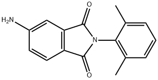 4-amino-N-(2,6-dimethylphenyl)phthalimide 结构式